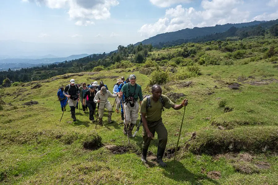 Starting-the-journey-of-gorilla-trekking.