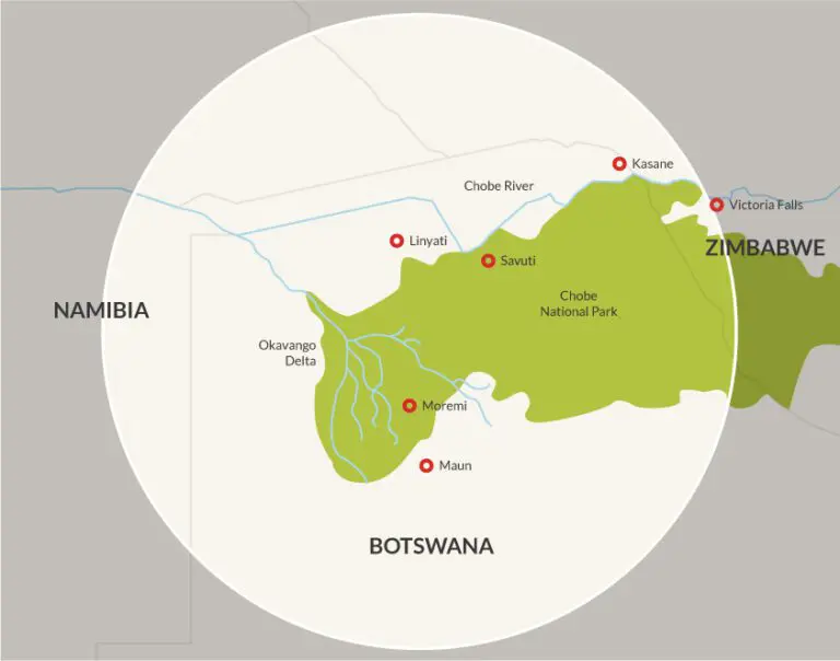 map-of-Chobe-Botswana