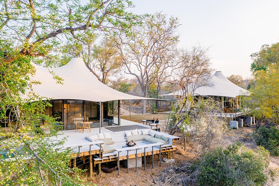 Saseka tented camp suite